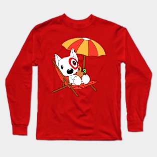 Summer Bullseye Dog Team Member Long Sleeve T-Shirt